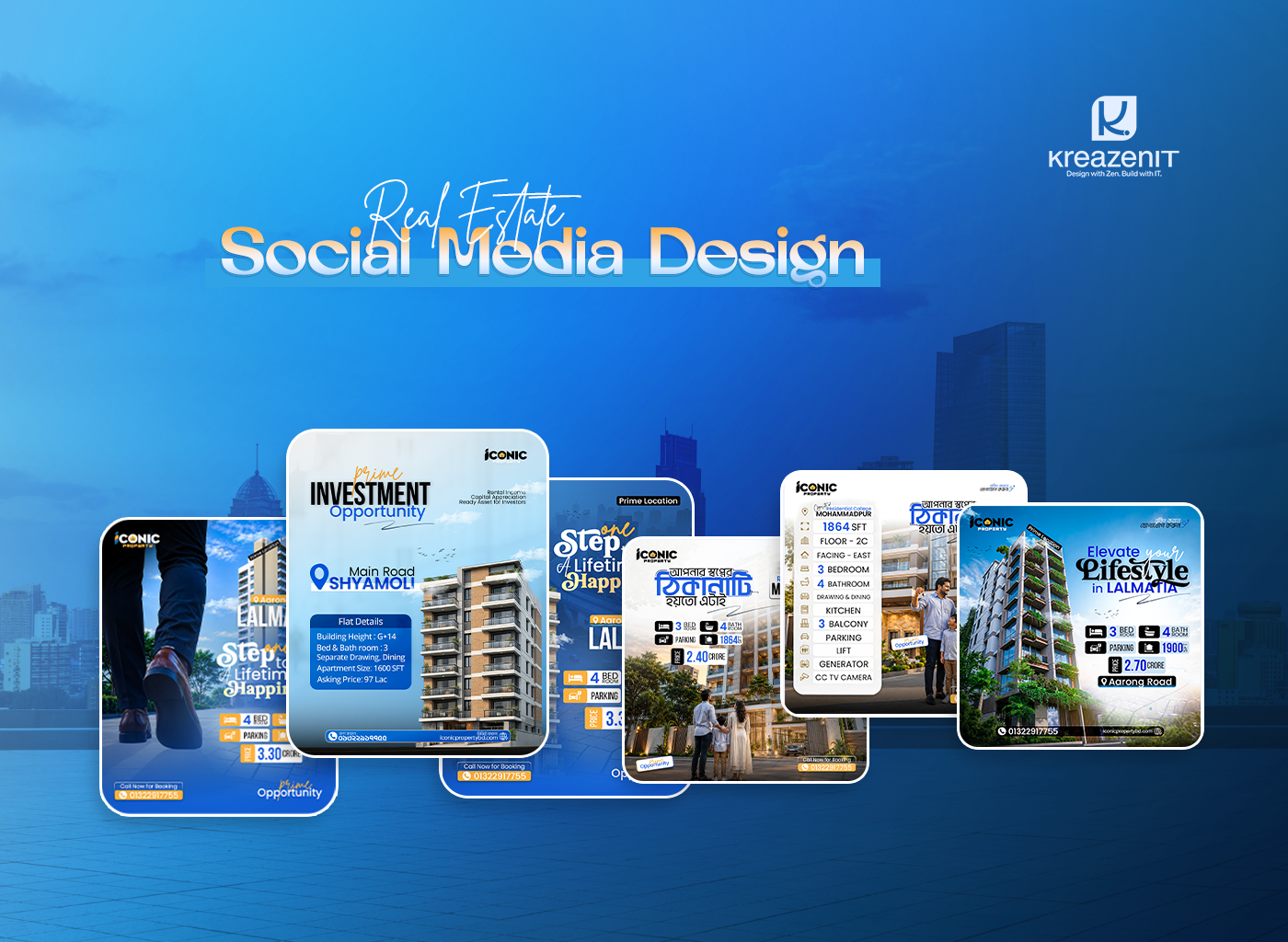 Real Estate Campaign Visual Poster Design