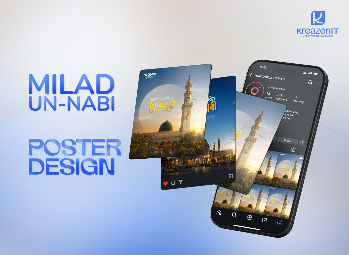 Milad Un-Nabi Creative Poster Design
