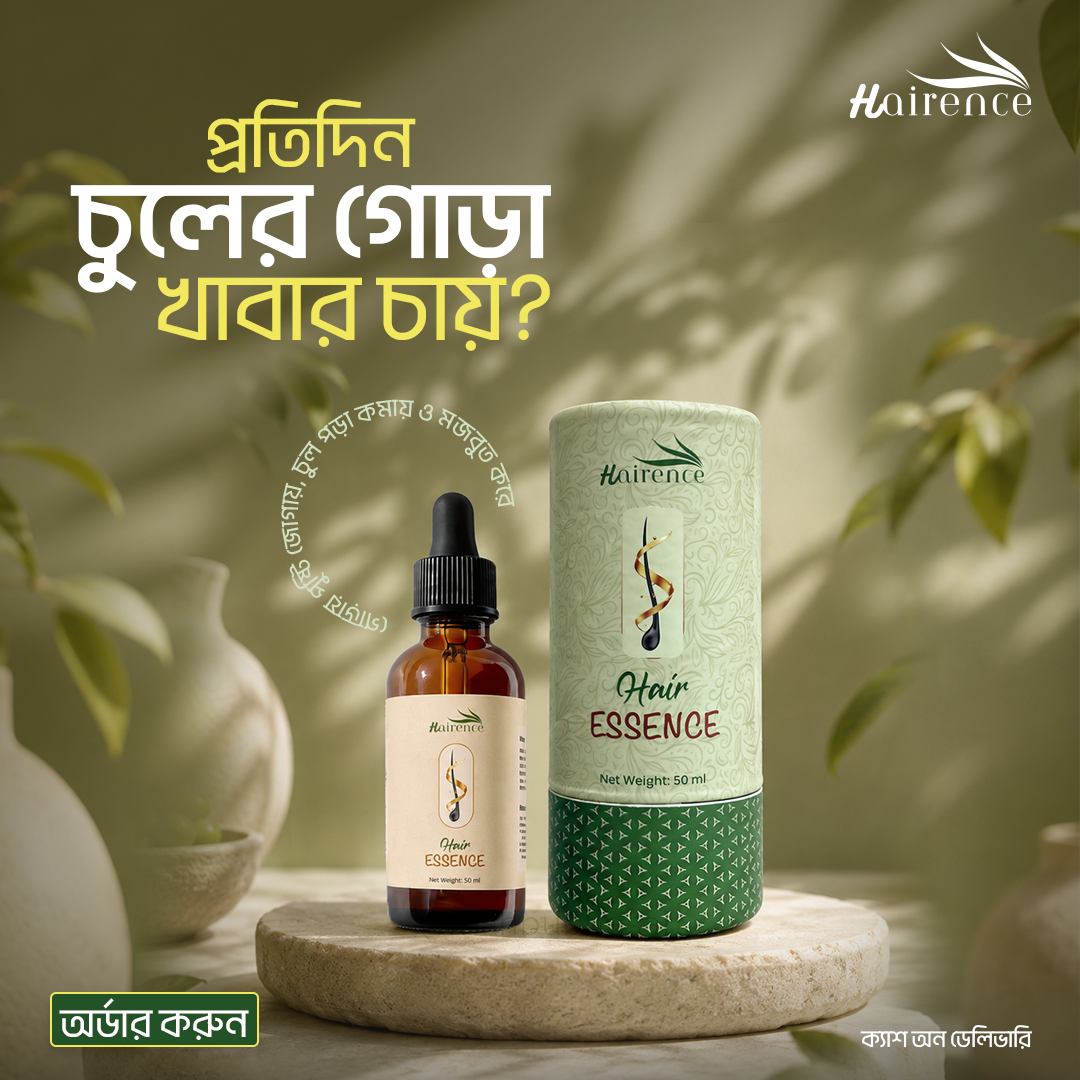 Hair Product Creative Poster Design